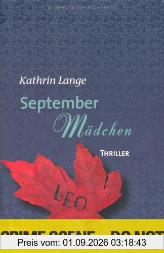 Septembermädchen: Arena-Thriller