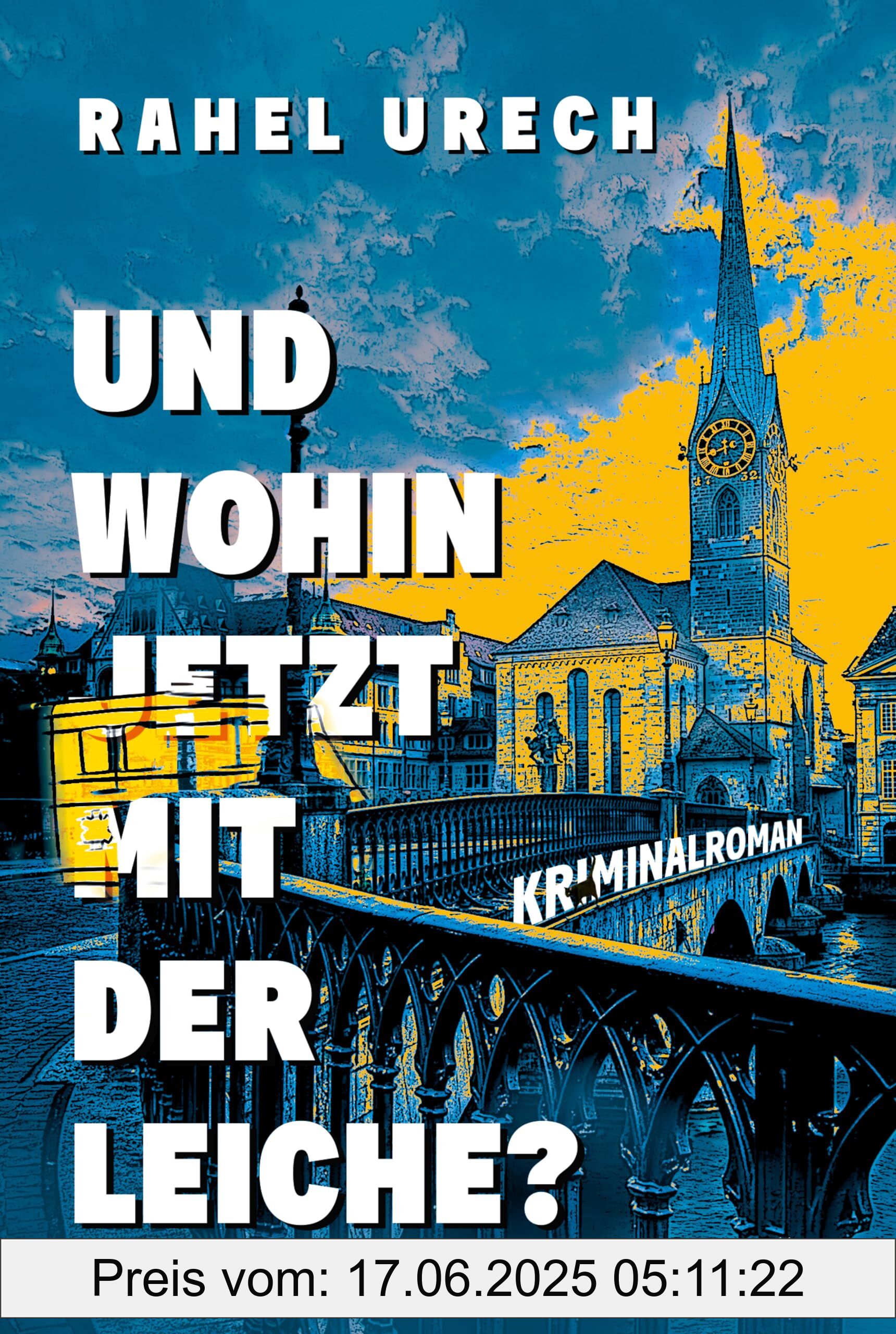 Binding : paperback, Edition : 1., Label : Und wohin jetzt mit der Leiche? : Kriminalroman | Amüsant, spannend und berührend erzählt der Roman von einem etwas anderen Roadtrip | Das Debüt der Schweizer Autorin endlich als Taschenbuch, medium : paperback, numberOfPages : 320, publicationDate : 2024-12-27, languages : german, ISBN : 3365007830