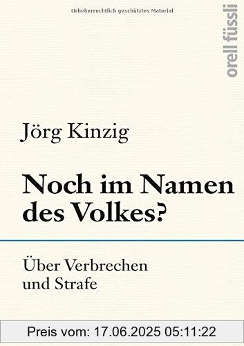 Binding : Taschenbuch, Edition : 1, Label : Orell Füssli Verlag, Publisher : Orell Füssli Verlag, medium : Taschenbuch, numberOfPages : 124, publicationDate : 2020-02-21, authors : Jörg Kinzig, ISBN : 3280056985