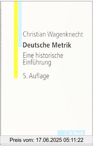 Binding : Taschenbuch, Edition : 5., erweiterte Auflage, Label : C.H.Beck, Publisher : C.H.Beck, medium : Taschenbuch, numberOfPages : 172, publicationDate : 2007-02-16, authors : Christian Wagenknecht, languages : german, ISBN : 3406557317