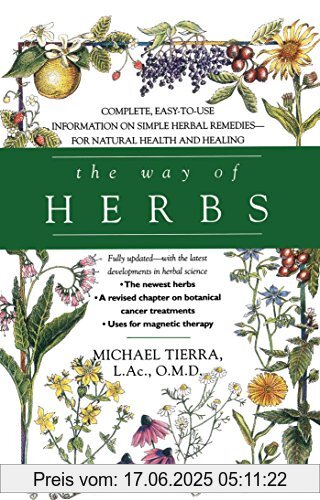 Binding : Taschenbuch, Edition : Original., Label : Gallery Books, Publisher : Gallery Books, NumberOfItems : 1, PackageQuantity : 1, medium : Taschenbuch, numberOfPages : 416, publicationDate : 1998-08-01, authors : Michael Tierra, languages : english, ISBN : 0671023276