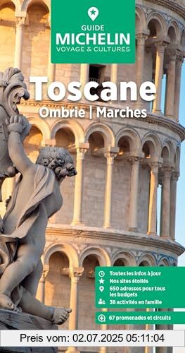 Die Buchhandlung in Oelde hat das Buch Toscane et Ombrie: Ombrie, Marches (La guida verde - tematica)