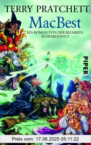 Binding : Taschenbuch, Edition : 9, Label : Piper Taschenbuch, Publisher : Piper Taschenbuch, medium : Taschenbuch, numberOfPages : 352, publicationDate : 2007-09-01, authors : Terry Pratchett, translators : Andreas Brandhorst, languages : german, ISBN : 3492285082