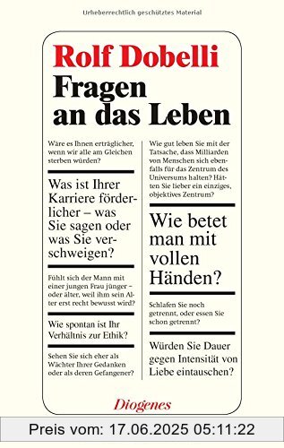 Binding : Gebundene Ausgabe, Edition : 1, Label : Diogenes, Publisher : Diogenes, medium : Gebundene Ausgabe, numberOfPages : 208, publicationDate : 2014-10-29, authors : Rolf Dobelli, languages : german, ISBN : 3257069014