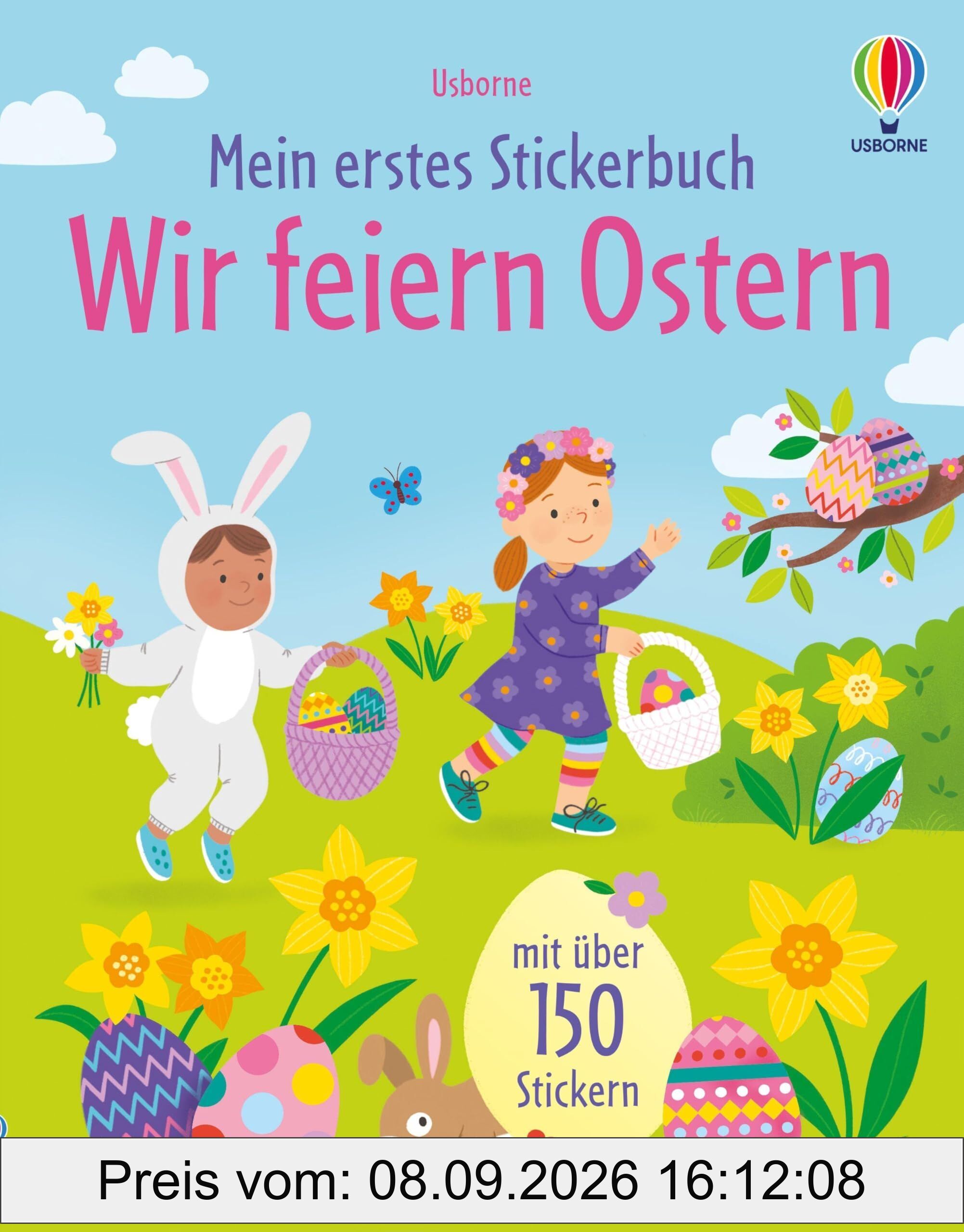 Mein erstes Stickerbuch: Wir feiern Ostern