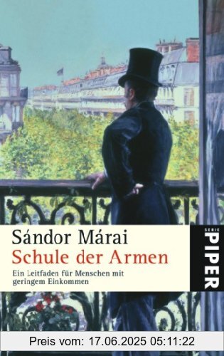 Binding : Taschenbuch, Label : Piper Taschenbuch, Publisher : Piper Taschenbuch, medium : Taschenbuch, numberOfPages : 176, publicationDate : 2007-12-01, authors : Sándor Márai, translators : Tibor Podmaniczky, languages : german, ISBN : 3492250785