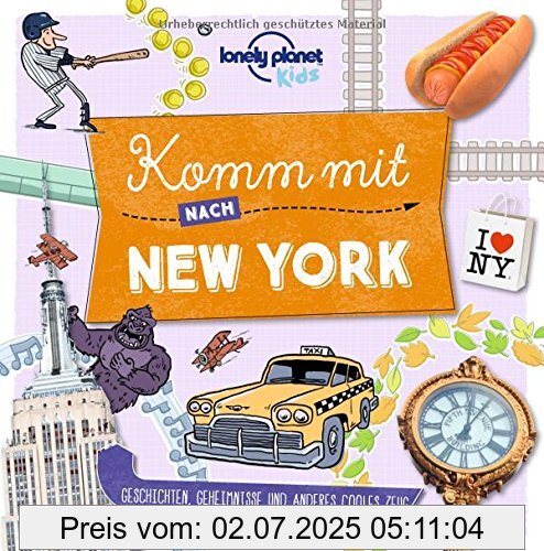 Die Buchhandlung in Oelde hat das Buch Komm mit nach New York (Lonely Planet Kids) (Lonely Planet Kids Komm mit)