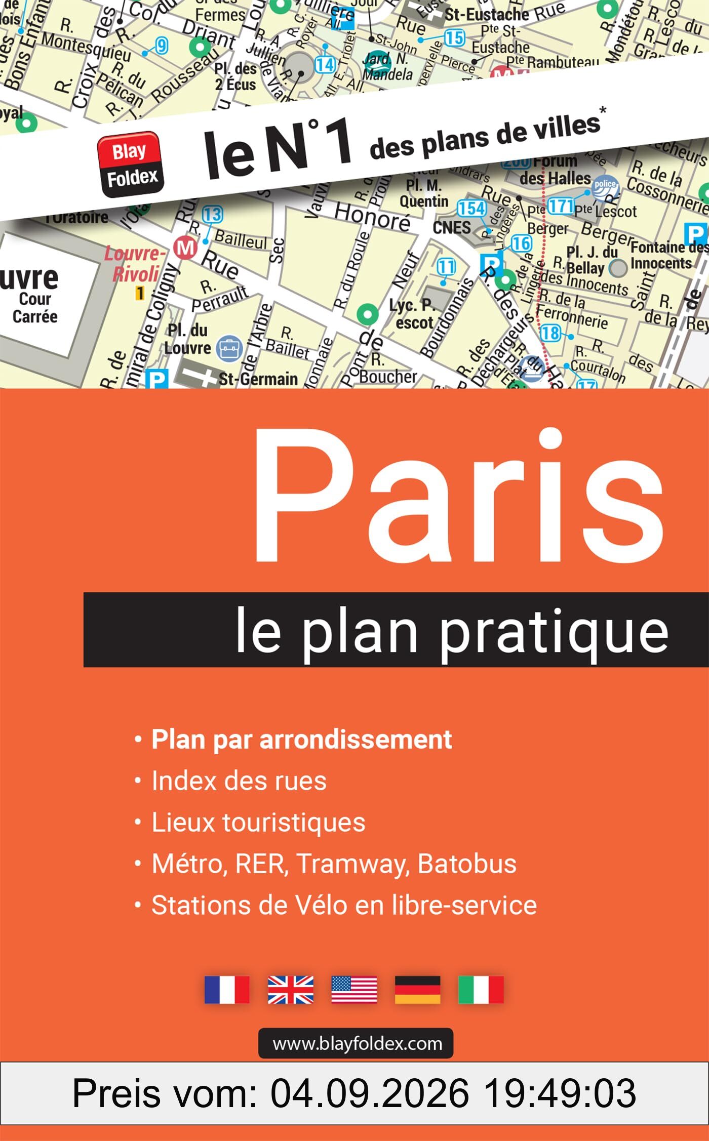 Paris : le plan pratique