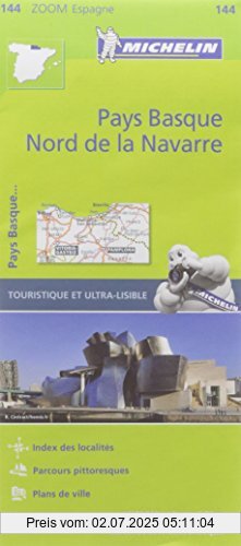Die Buchhandlung in Oelde hat das Buch PIRENEOS ATLANTICOS 11144 CARTE ZOOM MICHELIN KAART