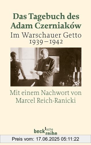 Binding : Taschenbuch, Edition : 1, Label : C.H.Beck, Publisher : C.H.Beck, medium : Taschenbuch, numberOfPages : 313, publicationDate : 2013-02-12, authors : Adam Czerniakow, translators : Silke Lent, languages : german, ISBN : 3406629490