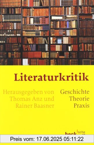 Binding : Taschenbuch, Edition : 5, Label : C.H.Beck, Publisher : C.H.Beck, medium : Taschenbuch, numberOfPages : 272, publicationDate : 2007-09-25, publishers : Thomas Anz, Rainer Baasner, languages : german, ISBN : 3406510957