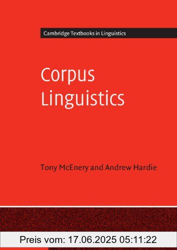 Binding : Taschenbuch, Label : Cambridge University Press, Publisher : Cambridge University Press, PackageQuantity : 1, medium : Taschenbuch, numberOfPages : 310, publicationDate : 2011-10-06, releaseDate : 2011-10-06, authors : Tony Mcenery, languages : english, ISBN : 0521547369