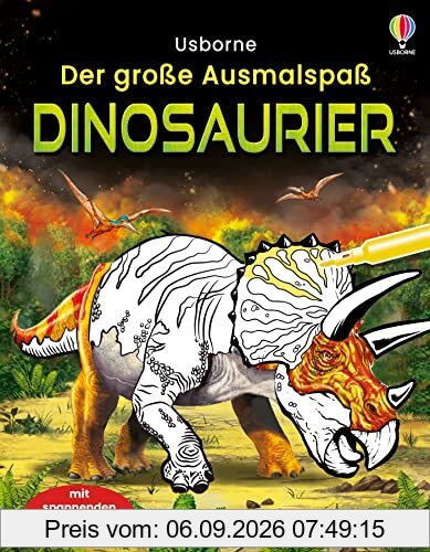 Der große Ausmalspaß: Dinosaurier