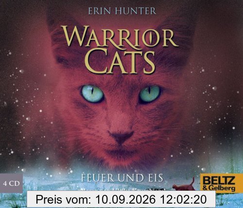 Warrior Cats. Feuer und Eis: I, Folge 2, gelesen von Ulrike Krumbiegel, 4 CDs in der Multibox, ca. 5 Std. (Beltz & Gelberg - Hörbuch)