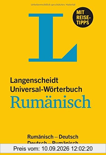 Langenscheidt Universal-Wörterbuch Rumänisch: Rumänisch-Deutsch/Deutsch-Rumänisch (Langenscheidt Universal-Wörterbücher)