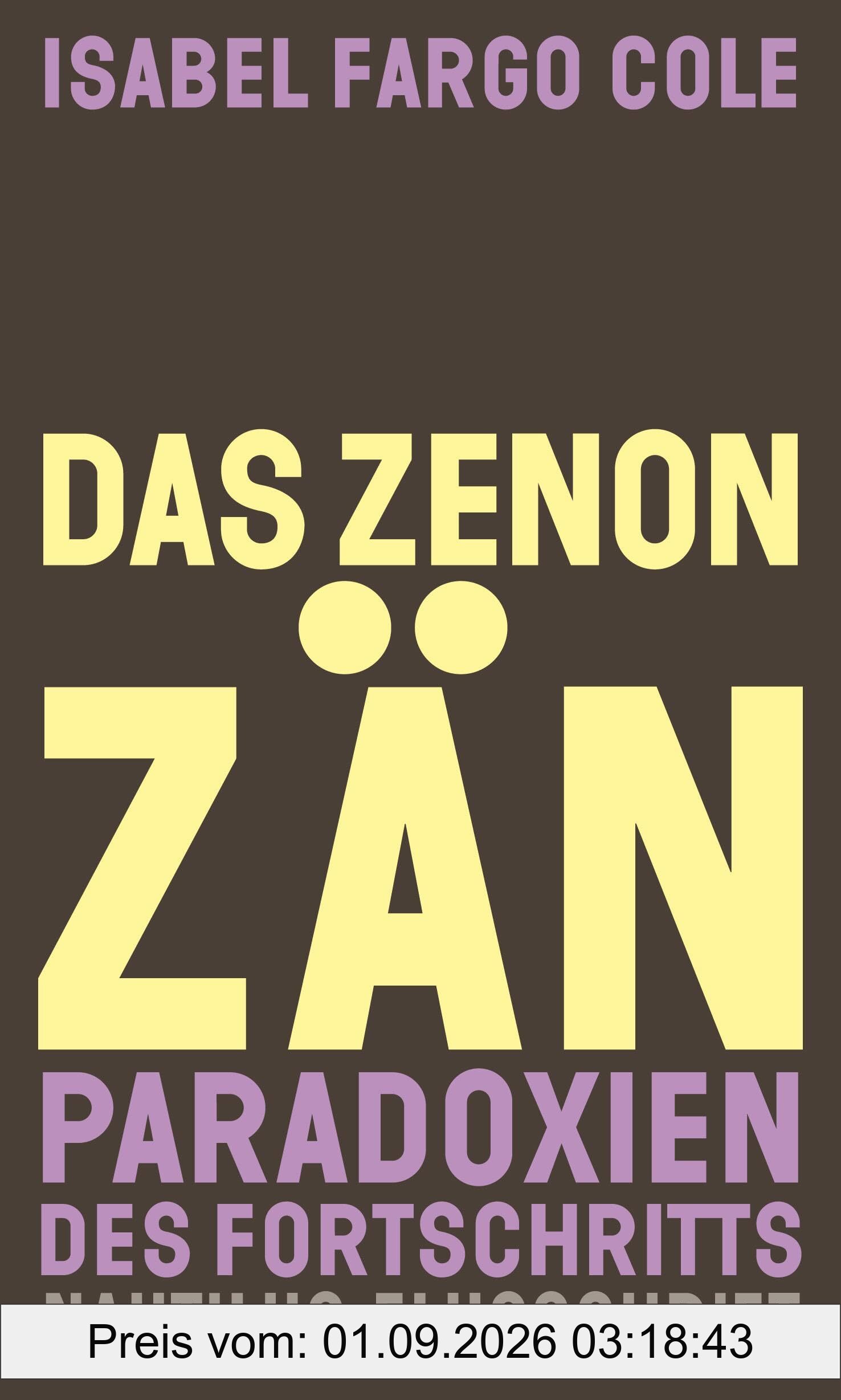 Das Zenonzän: Paradoxien des Fortschritts. Essays (Nautilus Flugschrift)