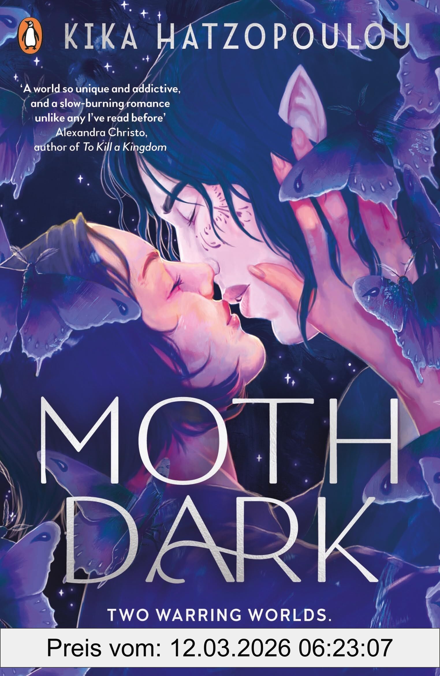 Kika Hatzopoulou Moth Dark, A Brand-new Compulsive Romantasy From The Bestselling Author Of Threads That Bind