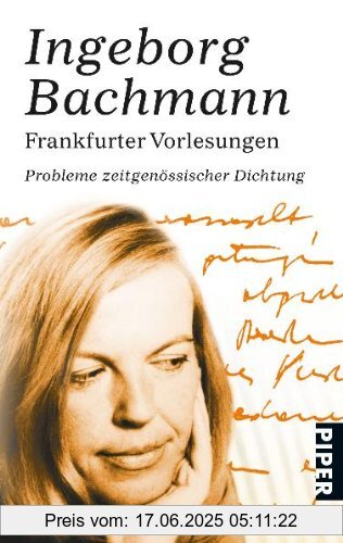 Binding : Taschenbuch, Label : Piper Taschenbuch, Publisher : Piper Taschenbuch, medium : Taschenbuch, numberOfPages : 128, publicationDate : 2011-06-01, authors : Ingeborg Bachmann, languages : german, ISBN : 3492272037