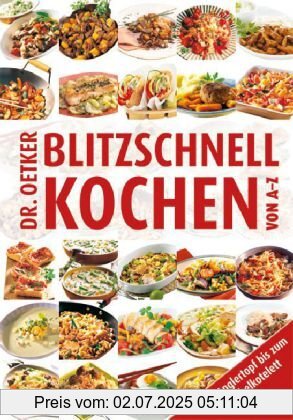 Die Buchhandlung in Oelde hat das Buch Blitzschnell kochen von A-Z