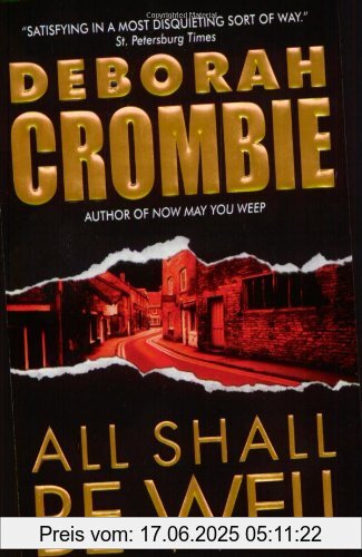 Binding : Taschenbuch, Edition : Reprint, Label : Avon, Publisher : Avon, NumberOfItems : 1, medium : Taschenbuch, numberOfPages : 288, publicationDate : 2004-02-24, releaseDate : 2004-02-24, authors : Deborah Crombie, languages : english, ISBN : 0060534397