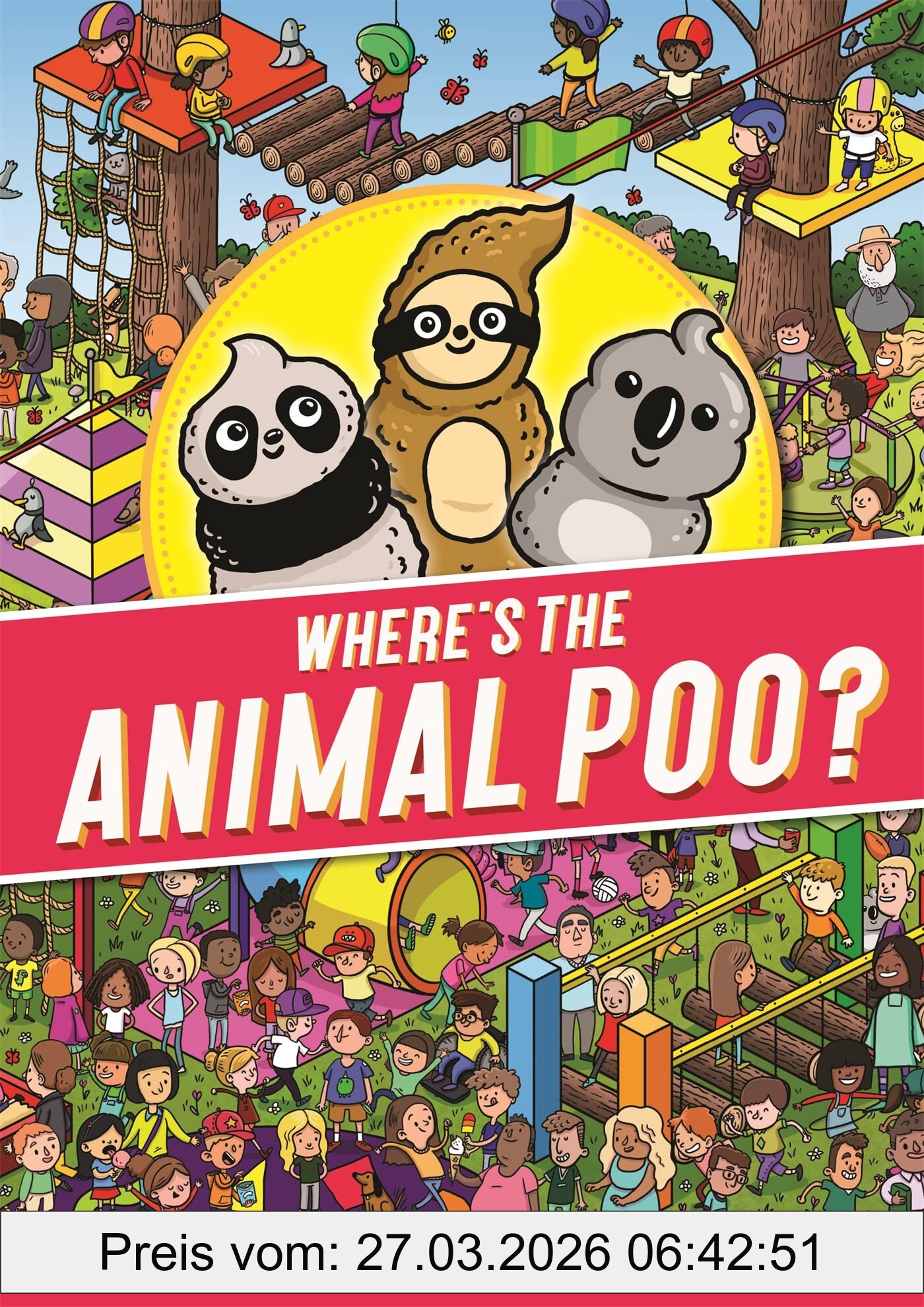 Alex Hunter Where's The Animal Poo? A Search And Find (Where's The Poo...?)