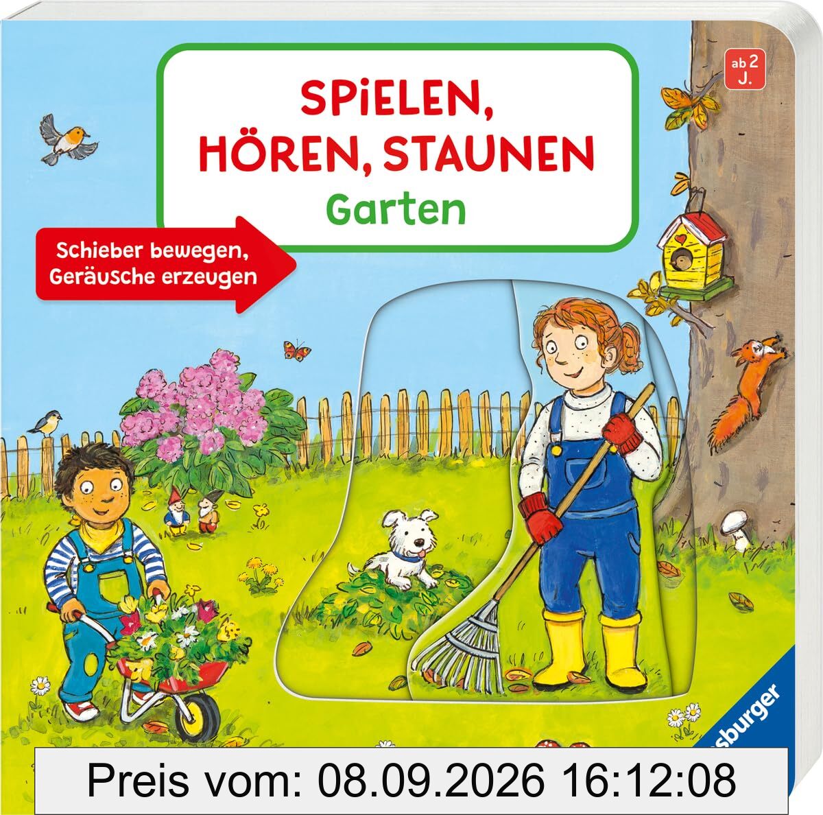 Spielen, Hören, Staunen: Garten. Ein Soundbuch ganz ohne Batterie und Elektronik