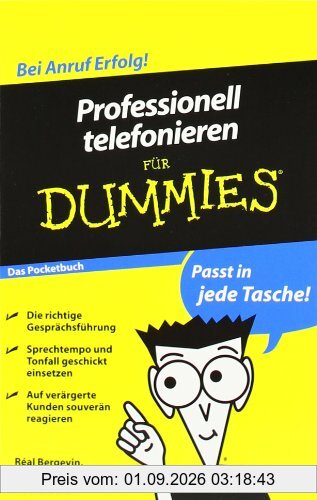 Professionell telefonieren für Dummies Das Pocketbuch