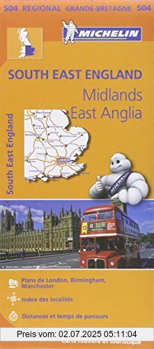 Die Buchhandlung in Oelde hat das Buch 504 South East England, Midlands, East Anglia
