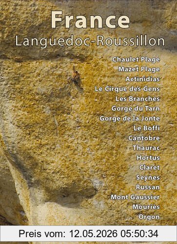 Adrian Berry France, Languedoc - Roussillon, Rock Climbing Guide (Rockfax Climbing Guide)
