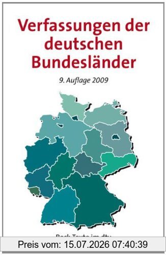 unbekannt Verfassungen Der Deutschen Bundesländer, Mit Dem Grundgesetz, Mit Den Verfassungsgerichtsgesetzen
