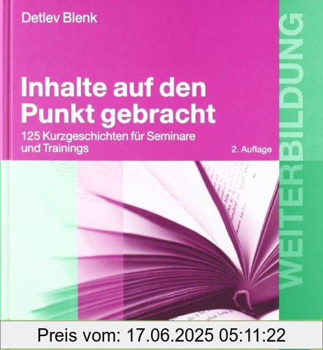 Binding : Gebundene Ausgabe, Edition : 2., aktualisierte und erweiterte Aufl., Label : Beltz, Publisher : Beltz, medium : Gebundene Ausgabe, numberOfPages : 294, publicationDate : 2006-08-09, authors : Detlev Blenk, languages : german, ISBN : 3407364385