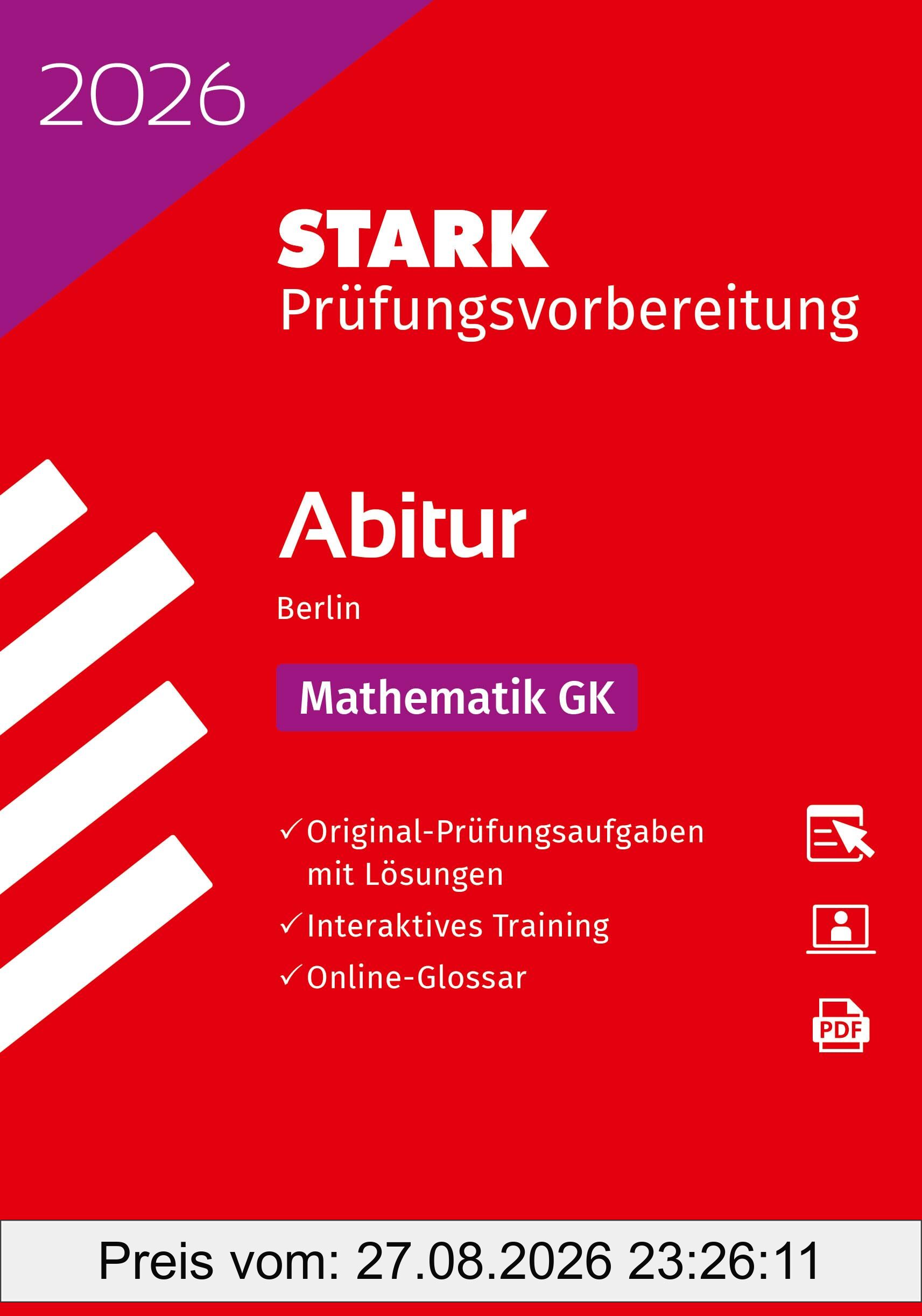 STARK Mathematik GK - Abitur 2026 Berlin/Brandenburg - Prüfungsvorbereitung (Abitur-Prüfungen)