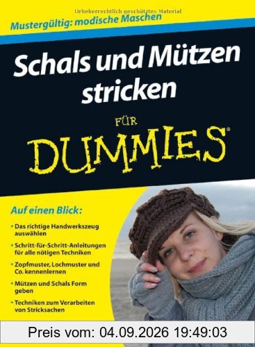 Schals und Mützen stricken für Dummies (Fur Dummies)