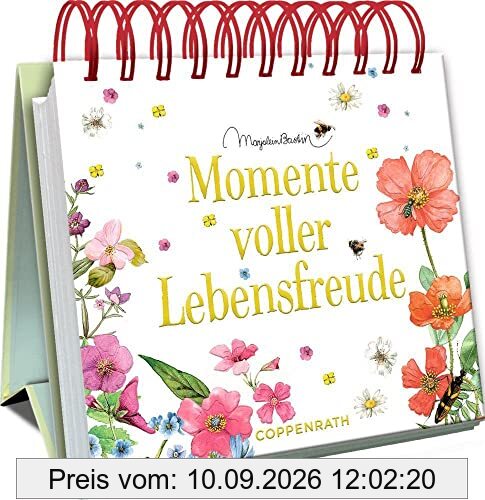 Momente voller Lebensfreude (Kleines Spiralaufstellbuch)
