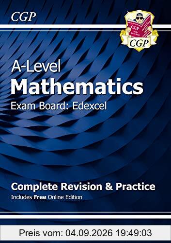 New A-Level Maths for Edexcel: Year 1 & 2 Complete Revision & Practice with Online Edition