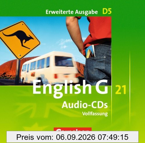 English G 21 - Erweiterte Ausgabe D: Band 5: 9. Schuljahr - CDs: Vollfassung