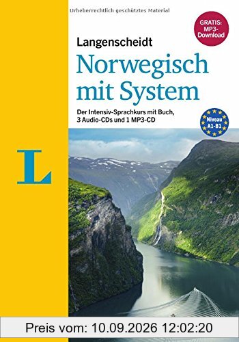 Langenscheidt Norwegisch mit System - Sprachkurs mit Buch, 3 Audio-CDs, 1 MP3-CD und MP3-Download: Der Intensiv-Sprachkurs mit Buch, 3 Audio-CDs und 1 MP3-CD (Langenscheidt Sprachkurse mit System)