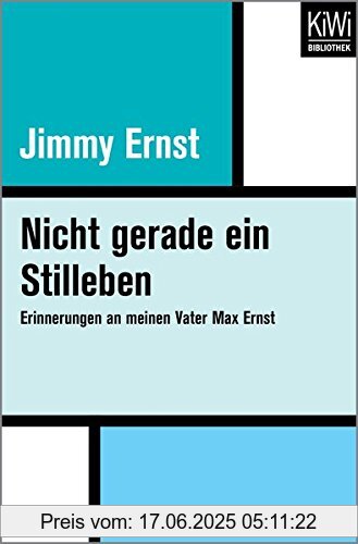 Binding : Taschenbuch, Label : Kiwi Bibliothek, Publisher : Kiwi Bibliothek, medium : Taschenbuch, numberOfPages : 448, publicationDate : 2017-08-21, releaseDate : 2017-08-21, authors : Jimmy Ernst, translators : Barbara Bortfeldt, languages : german, ISBN : 3462400991