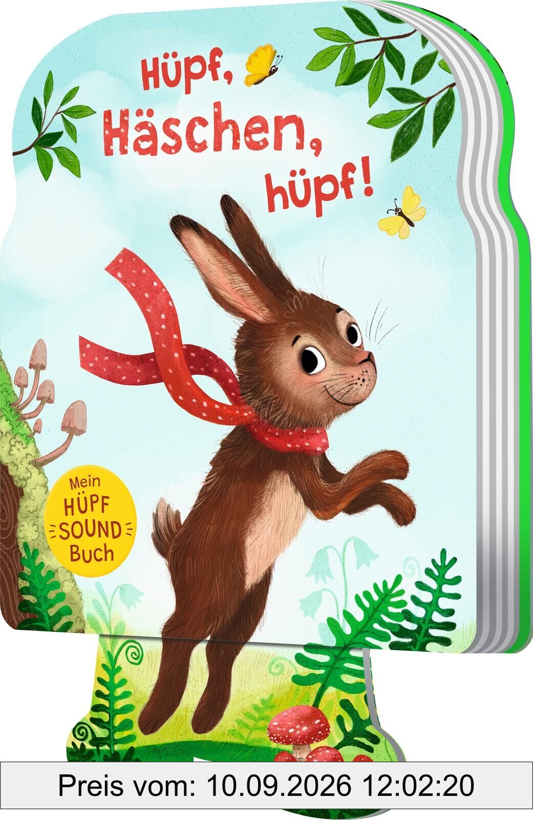 Mein Hüpf-Sound-Buch: Hüpf, Häschen, hüpf!: Wow-Effekt: Das erste Pappebuch, das hüpfen kann!