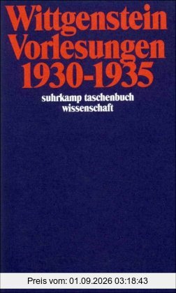 Vorlesungen 1930-1935: Cambridge 1930-1932 (suhrkamp taschenbuch wissenschaft)