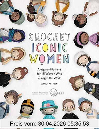 Mitrani Crochet Iconic Women, Amigurumi Patterns For 15 Women Who Changed The World