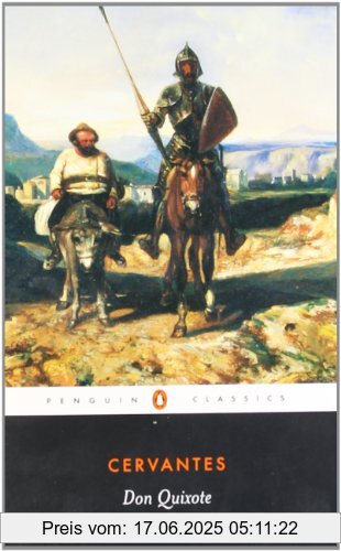 Binding : Taschenbuch, Edition : Rev Ed, Label : Penguin Classics, Publisher : Penguin Classics, NumberOfItems : 1, PackageQuantity : 1, medium : Taschenbuch, numberOfPages : 1056, publicationDate : 2003-01-30, releaseDate : 2011-09-09, authors : Miguel Cervantes, languages : english, ISBN : 0140449094