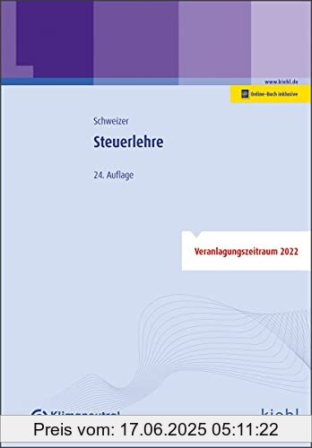Binding : Taschenbuch, Edition : 24., aktualisierte Auflage. Online-Buch inklusive., Label : NWB Verlag, Publisher : NWB Verlag, medium : Taschenbuch, numberOfPages : 692, publicationDate : 2022-04-20, authors : Reinhard Schweizer, ISBN : 3470105049