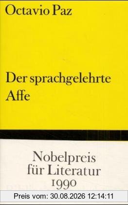 Der sprachgelehrte Affe.