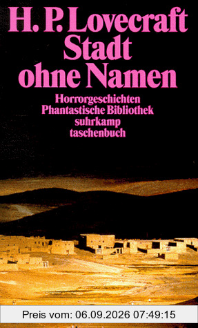 Phantastische Bibliothek: Band 52: Stadt ohne Namen. Horrorgeschichten