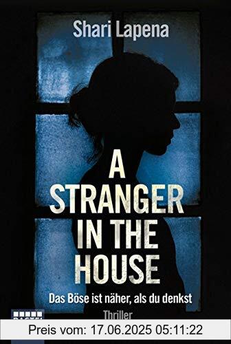 Binding : Taschenbuch, Edition : 1. Aufl. 2019, Label : Bastei Lübbe (Bastei Lübbe Taschenbuch), Publisher : Bastei Lübbe (Bastei Lübbe Taschenbuch), medium : Taschenbuch, numberOfPages : 336, publicationDate : 2019-08-30, releaseDate : 2019-08-30, authors : Shari Lapena, translators : Rainer Schumacher, ISBN : 3404178556