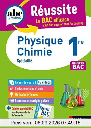 Physique chimie 1re : spécialité : nouveau bac