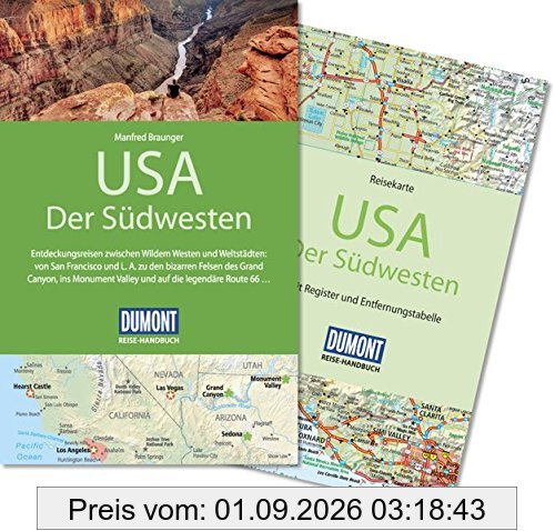 DuMont Reise-Handbuch Reiseführer USA, Der Südwesten: mit Extra-Reisekarte