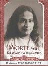 Binding : Taschenbuch, Edition : 1., Aufl., Label : Self-Realization Fellowship, Publisher : Self-Realization Fellowship, medium : Taschenbuch, numberOfPages : 236, publicationDate : 2003-09-01, authors : Paramahansa Yogananda, languages : german, ISBN : 0876121199