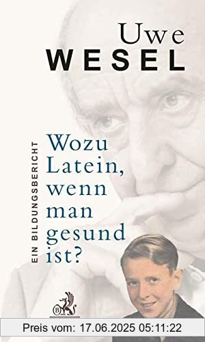 Binding : Gebundene Ausgabe, Edition : 1., Label : C.H.Beck, Publisher : C.H.Beck, medium : Gebundene Ausgabe, numberOfPages : 149, publicationDate : 2021-11-10, authors : Uwe Wesel, ISBN : 3406781217